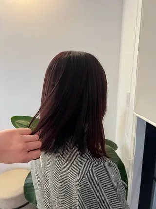 ミディアム RIENS xrea 髪質改善 /ななみのヘアスタイル