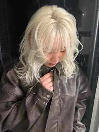 ミディアム カラー 大阪梅田/ イマムラミヅキのヘアスタイル