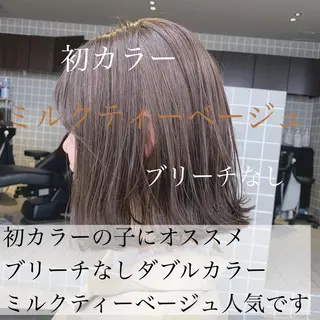 ショート カラー 美髪矯正/透明感カラ ー🫧YUUKI🫧のヘアスタイル