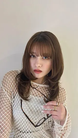 大川 夏実のヘアスタイル