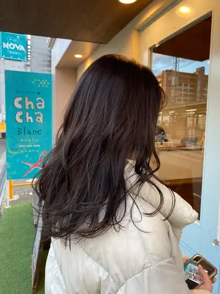 ロング カラー garden HAIR 優月のヘアスタイル