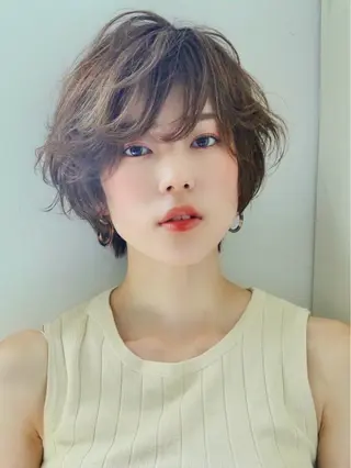 ショート 石川 理恵のヘアスタイル