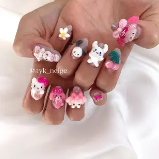 ネイル n'eige nail所属・大谷 綾香のネイルデザイン