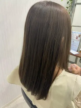 セミロング カットパーマ✂️ 小坂田玲亜のヘアスタイル