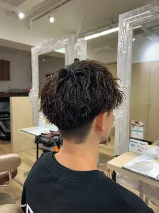 パーマ メンズ 高橋 香奈のヘアスタイル