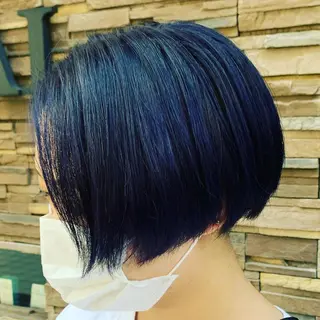 ショート カラー 髪質改善 LIME 長野駅のヘアスタイル