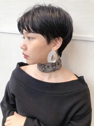 ショート 三鷹で1番ショート ボブをカットする新谷のヘアスタイル