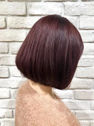 ショート カラー ベージュカラー🧸 伊藤なつみのヘアスタイル