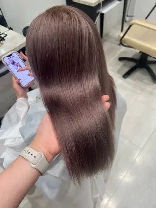 ミディアム カラー 表参道/ブリーチ/ みずは🎀のヘアスタイル