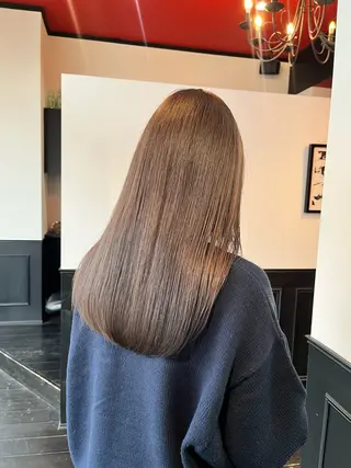 ロング スズキ リコのヘアスタイル