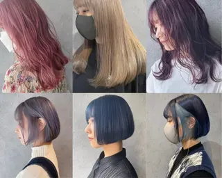 カラー 加藤 聖也のヘアスタイル