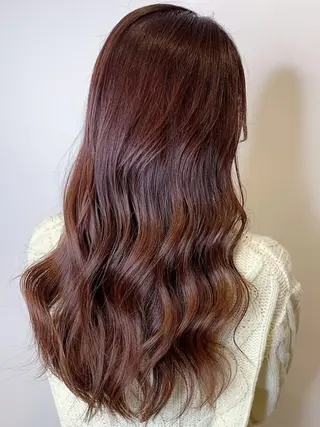 ロング momoca/松本/ 暖色カラー/ボブのヘアスタイル