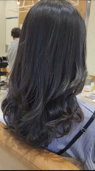 ロング パーマ 垢抜けパーマヘア🍯 ジルのヘアスタイル