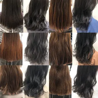カラー 💖ブリーチなし透明 感💖ASAHIのヘアスタイル