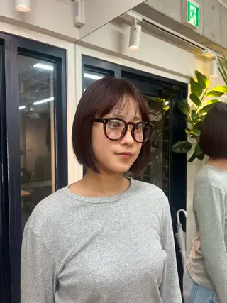 カラー 土田 莉来のヘアスタイル