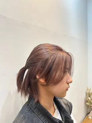 ショート カラー 明津 桜空のヘアスタイル