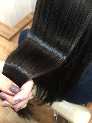ロング パーマ 【mokuオーナー】 ちはるのヘアスタイル