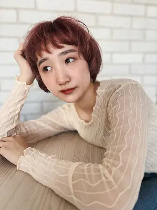 ショート 関山浩平ショート /ボブ/ヘアセットのヘアスタイル