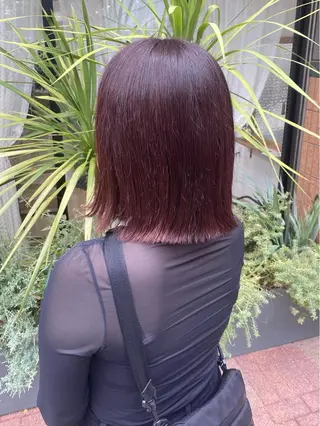 ミディアム カラー otoha✳︎ くすみ艶カラーのヘアスタイル