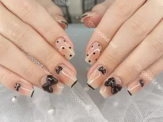 ネイル 神田 ココナッツのネイルデザイン