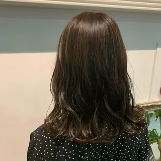 セミロング カラー ヘアアレンジ 山崎 澪 レイヤーカット/大宮のヘアスタイル