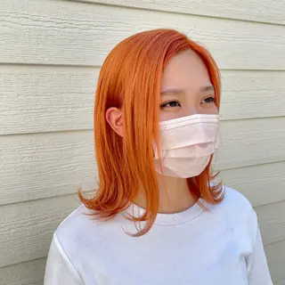 ミディアム カラー ✨髪質改善🎨 杉本賢人のヘアスタイル