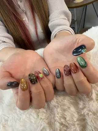 ネイル 小倉 梨衣那のネイルデザイン