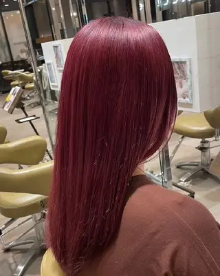 ロング カラー 髪質改善/ハイトーン /デザイン見正 恵弥のヘアスタイル