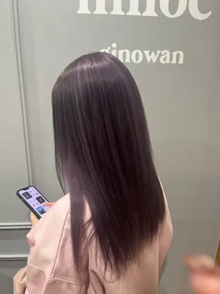 ロング miloc naha ナナカのヘアスタイル
