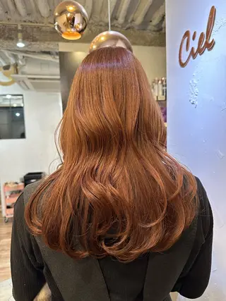 カラー レイヤー/顔周り 田山　穂波のヘアスタイル