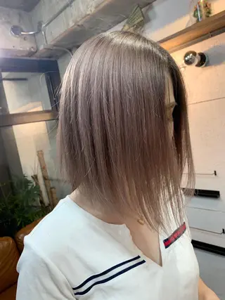 ショート カラー 西村あきや トレンド韓国ヘアのヘアスタイル