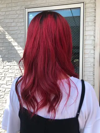 ロング カラー ダブルカラー🎉 ハイトーン🎉スドウのヘアスタイル
