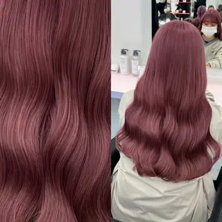 セミロング カラー ヘアアレンジ 🥀社内技術講師🥀 稲場皓一のヘアスタイル