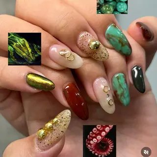 メンズ ネイル Kaneko Arisaのネイルデザイン