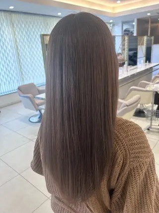 ロング カラー 渡辺　亮/ 白髪ぼかし/髪質改善のヘアスタイル