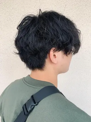 パーマ メンズ 中垣 南のヘアスタイル