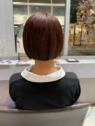 ショート ハッシュカット /momocaのヘアスタイル