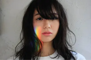 セミロング 恵比寿 内川 賀生のヘアスタイル