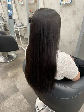 ロング 藤田 麗安のヘアスタイル