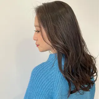 ロング カラー 石井 良典のヘアスタイル