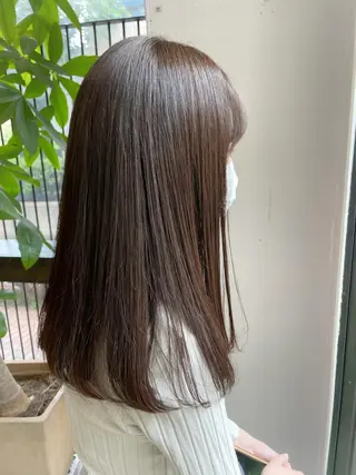 セミロング カラー メンズ特化🟡個室 口コミ高評価🟡三澤のヘアスタイル