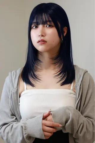 ロング カラー 浅野 匠のヘアスタイル