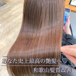 セミロング 和歌山髪質改善 那須優太のヘアスタイル