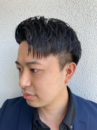 ショート メンズ 内村 純也のヘアスタイル
