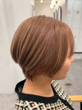 ショート カラー ❄️中野侑香❄️ ハイライト/ブリーチのヘアスタイル