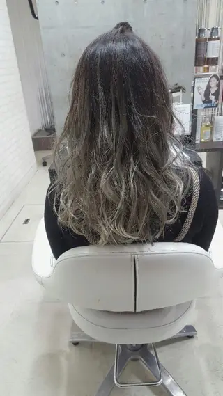 ロング 髪質改善×レイヤー 高嶋のヘアスタイル