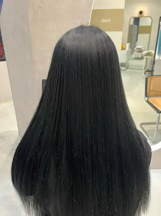 ロング 福島 果音のヘアスタイル