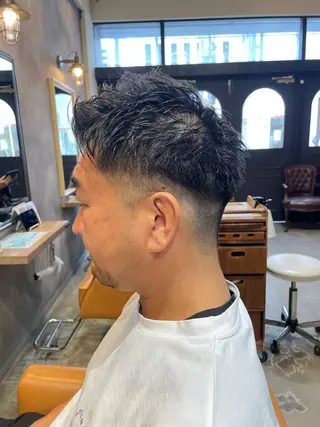 ショート メンズ chic channel伊藤のヘアスタイル