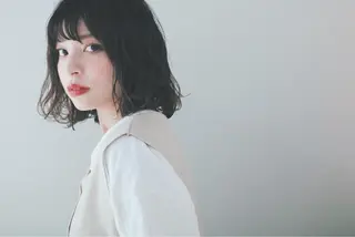 ミディアム カラー パーマ ooit 【オーイット】のヘアスタイル