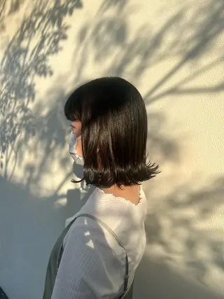 ショート カラー かわの ももな 💜ྀིのヘアスタイル